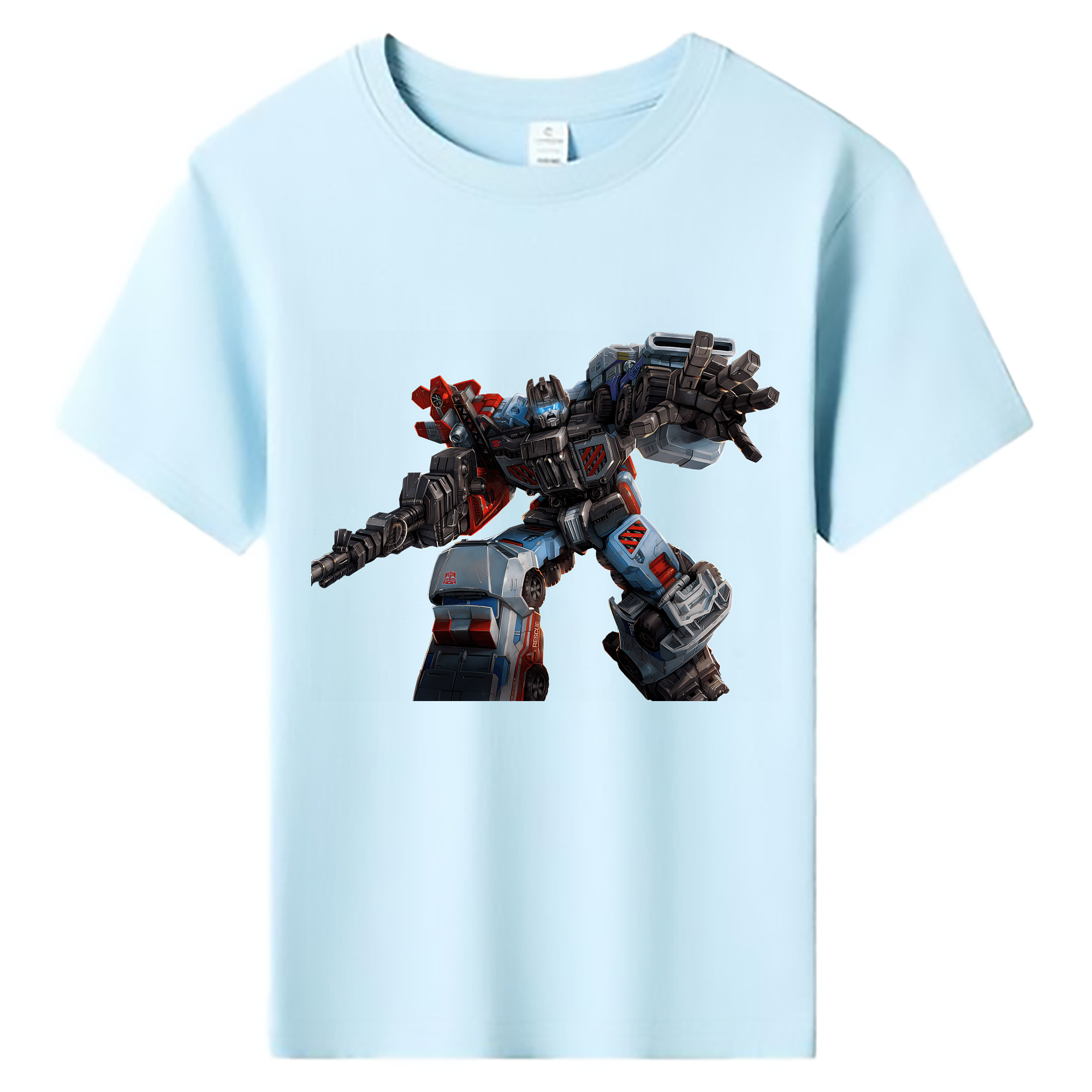 （画像用） Transformers トランスフォーマー 綿100％キッズTシャツ（フロントプリント）